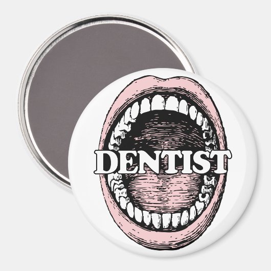 Zahnmagnet Magnet (Vorderseite/Rückseite)