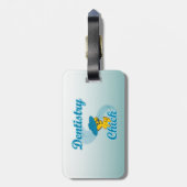 Zahnmedizin #3 gepäckanhänger (Rückseite vertikal)