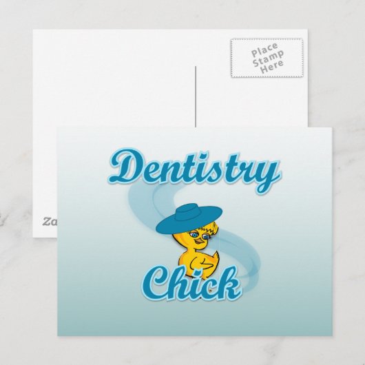 Zahnmedizin #3 postkarte (Vorne/Hinten)