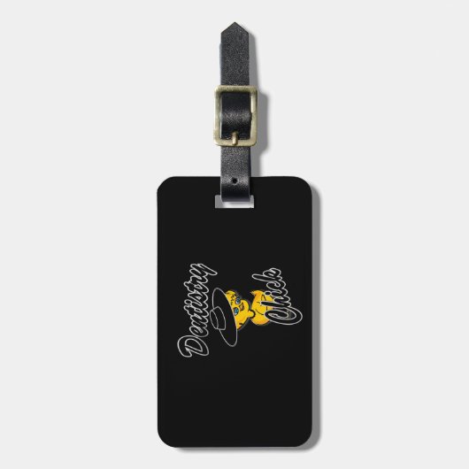 Zahnmedizin #4 gepäckanhänger (Vorderseite vertikal)