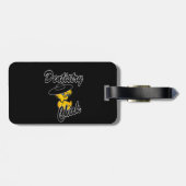 Zahnmedizin #4 gepäckanhänger (Rückseite horizontal)