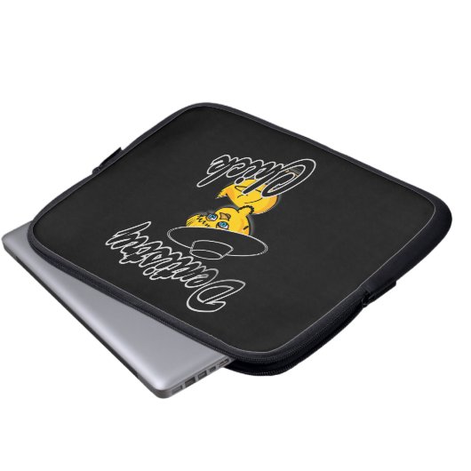 Zahnmedizin #4 laptopschutzhülle (Vorne Knopf)