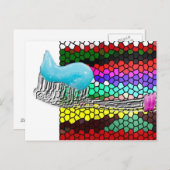 Zahnmedizin Postkarte (Vorne/Hinten)