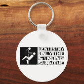 Zahnmedizin überleben schlüsselanhänger (Vorderseite)