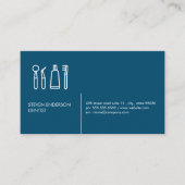 Zahnmedizin Visitenkarte (Vorderseite)