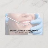 Zahnmedizin | Zähnenuntersuchung Visitenkarte (Vorderseite)