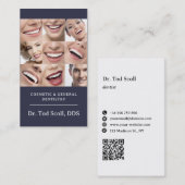 Zahnmedizin Zahnmedizin Orale Gesundheit Visitenkarte (Vorne/Hinten)