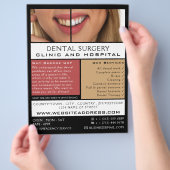 Zahnmedizin, Zahnmedizin, Zahnmedizin Flyer (Hand)