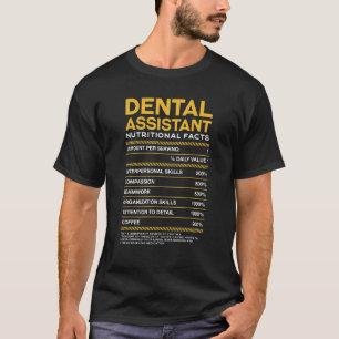 Zahnmediziner Ernährung Fakten Zahnhygiene T-Shirt