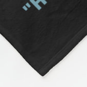 Zahnmediziner. Fleecedecke (Ecke)