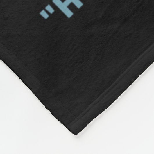 Zahnmediziner. Fleecedecke (Ecke)