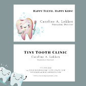 Zahnmediziner für Kinder Zahnärzte Kinderzahnärzte Visitenkarte