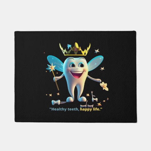 Zahnmediziner. Fußmatte (Vorderseite)