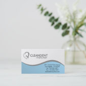 Zahnmedizinisch - Visitenkarten Terminkarte (Stehend Vorderseite)
