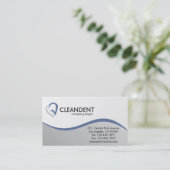 Zahnmedizinisch - Visitenkarten Terminkarte (Stehend Vorderseite)