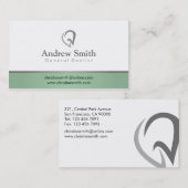 Zahnmedizinisch - Visitenkarten Visitenkarte (Vorne/Hinten)