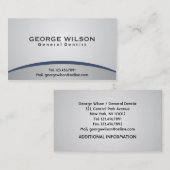 Zahnmedizinisch - Visitenkarten Visitenkarte (Vorne/Hinten)