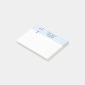 Zahnmedizinische Büro-Post-Itanmerkungen Post-it Klebezettel (angewinkelt)