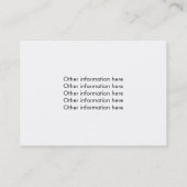 Zahnmedizinische Büro-Verabredungs-beruflicher Terminkarte (Rückseite)