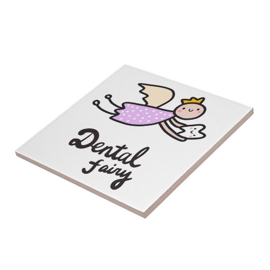 Zahnmedizinische Fee Fliese (Seite)