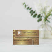 Zahnmedizinische/General-Dentist Visitenkarten Terminkarte (Stehend Vorderseite)