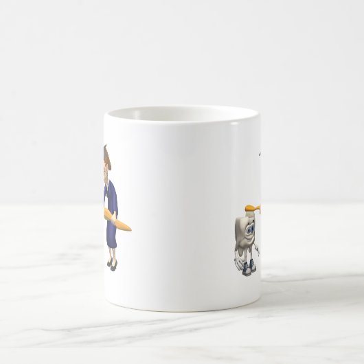 Zahnmedizinische Hygiene-oder Kaffeetasse (Mittel)