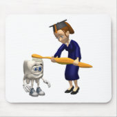 Zahnmedizinische Hygiene-oder Mousepad (Vorne)