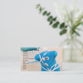 Zahnmedizinische Karte (Stehend Vorderseite)