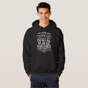 ZAHNMEDIZINISCHE KRANKENSCHWESTER HOODIE