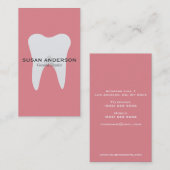 Zahnmedizinische Visitenkarte (Vorne/Hinten)