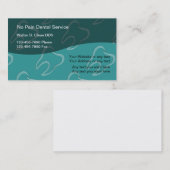 Zahnmedizinische Visitenkarten Visitenkarte (Vorne/Hinten)