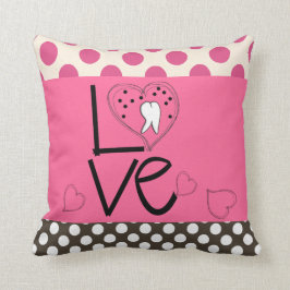 Zahnmedizinische Zahn-Kunst-Kissen-Tupfen Kissen