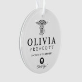 Zahnmedizinischer beruflicher Ruhestand des Ornament (Vorderseite)