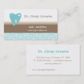 Zahnmedizinischer Geschäfts-Karten-niedlicher Terminkarte (Vorne/Hinten)