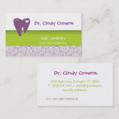 Zahnmedizinischer Geschäfts-Karten-niedlicher Terminkarte (Vorne/Hinten)