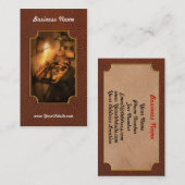 Zahnmedizinischer Labrador - der zahnmedizinische Visitenkarte (Vorne/Hinten)