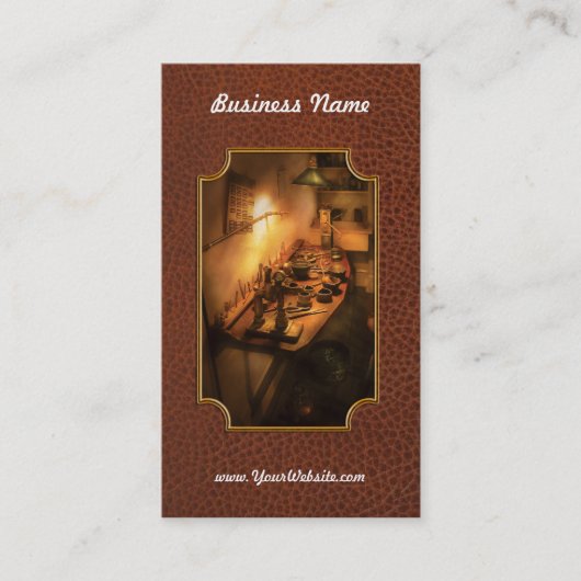 Zahnmedizinischer Labrador - der zahnmedizinische Visitenkarte (Vorderseite)