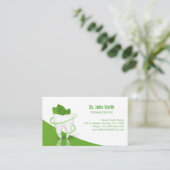 Zahnmedizinischer Minenspielstand - Ernennung Terminkarte (Stehend Vorderseite)