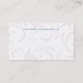 Zahnmedizinischer molarer terminkarte (Rückseite)