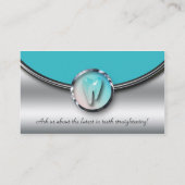 Zahnmedizinischer molarer visitenkarte (Rückseite)