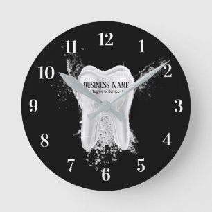 Zahnmedizinischer Zahn-beruflicher Zahnarzt des Runde Wanduhr