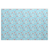 Zahnmedizinisches blaues Muster Stoff (Fat Quarter (45,7 x 55,9 cm))