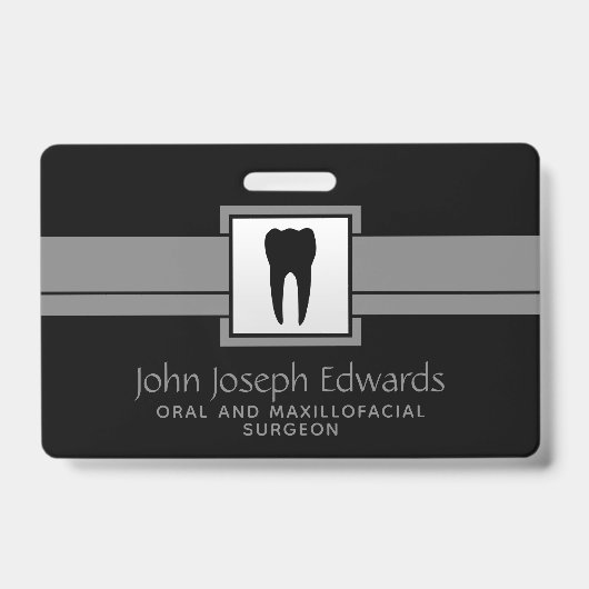 Zahnmedizinisches Büro Ausweis (Vorderseite)