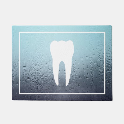 zahnmedizinisches Büro des Wasserdunstes Fußmatte (Vorderseite)