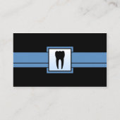 zahnmedizinisches Büro Visitenkarte (Rückseite)