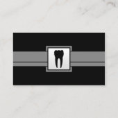 zahnmedizinisches Büro Visitenkarte (Rückseite)