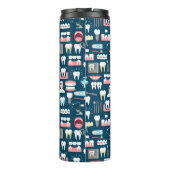 Zahnmedizinisches Klinik-Büro-Muster Thermosbecher (Rückseite)