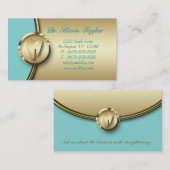 Zahnmedizinisches molares visitenkarte (Vorne/Hinten)