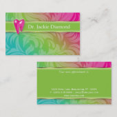 Zahnmedizinisches Terminkarte (Vorne/Hinten)