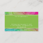 Zahnmedizinisches Terminkarte (Rückseite)